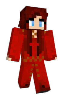 TheRedWoman Minecraft avatar full body