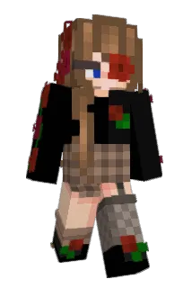 TheRoseRaven Minecraft avatar full body