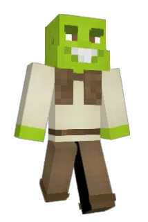 TheShrekining Minecraft avatar full body
