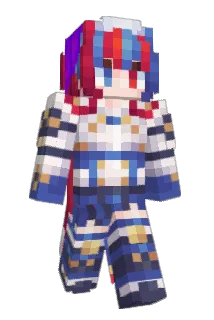 TheVioletBeing Minecraft avatar full body
