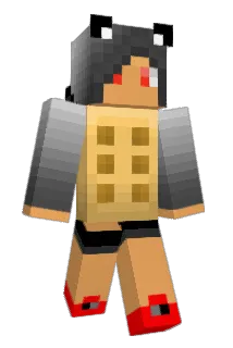 TheWaffleCat Minecraft avatar full body