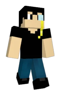 TheWaffleGalaxy Minecraft avatar full body