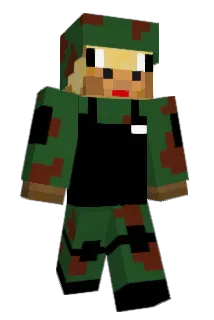 TheWarGiraffe Minecraft avatar full body