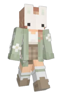 TheWolfsShadow Minecraft avatar full body