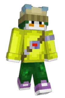 TheYellowPika Minecraft avatar full body