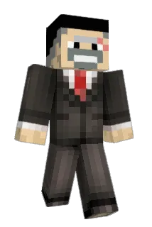The_Big_Boss_ Minecraft avatar full body