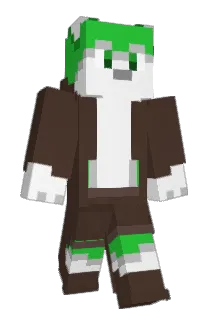 The_Green_Wolf_ Minecraft avatar full body