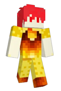 The_Legond_Fire Minecraft avatar full body