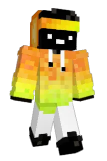 The_Orange_Craze Minecraft avatar full body