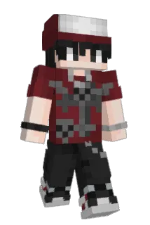 The_Red_ Minecraft avatar full body
