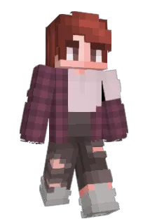 The_Wolf_Hero Minecraft avatar full body