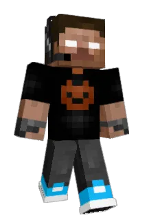 Theblacerking Minecraft avatar full body