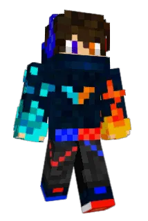 Theblacksprayer Minecraft avatar full body
