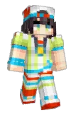 Theikeabird Minecraft avatar full body