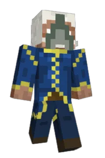 Thel3asics Minecraft avatar full body