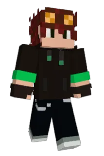 Themaskedbean Minecraft avatar full body