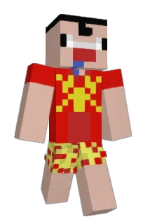 ThenScu Minecraft avatar full body
