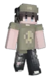 TheoNotBald Minecraft avatar full body