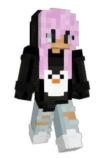 Thepurplepenguin Minecraft avatar full body