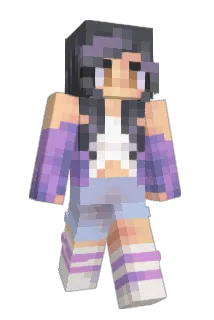 Theridiidaes Minecraft avatar full body