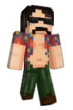 Theseasand Minecraft avatar full body