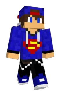 Thewarpuggaming Minecraft avatar full body