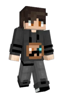 ThinkingBread Minecraft avatar full body