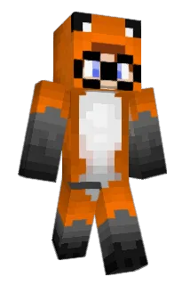 ThoriumFox Minecraft avatar full body