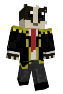 ThreeBadgers35 Minecraft avatar full body