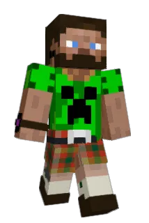 Throcken Minecraft avatar full body