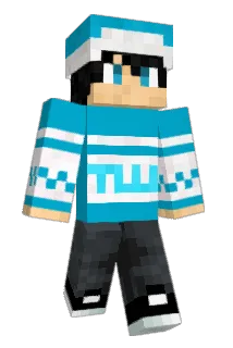 ThrowingWater Minecraft avatar full body