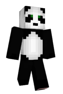 ThugNastyPanda Minecraft avatar full body