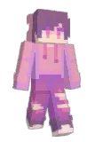 Thweki Minecraft avatar full body