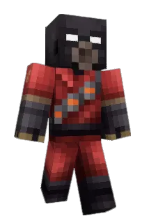 TiSalute Minecraft avatar full body