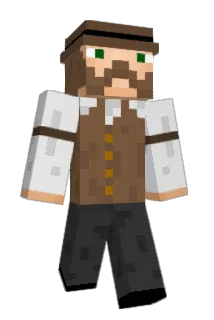 Tickater Minecraft avatar full body