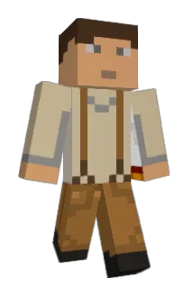 TieDall Minecraft avatar full body