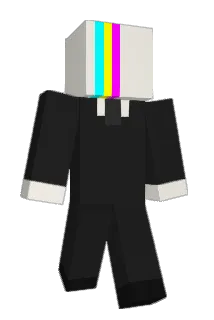 Tiefsee Minecraft avatar full body