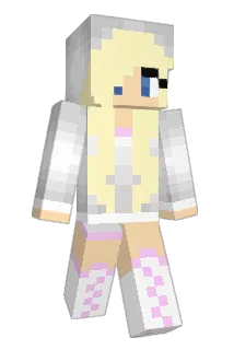 Ties Minecraft avatar full body