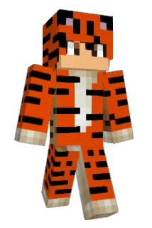 Tigalt Minecraft avatar full body