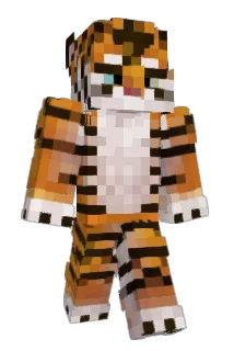 TigerJames Minecraft avatar full body