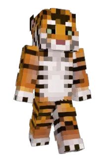 Tigerberg Minecraft avatar full body