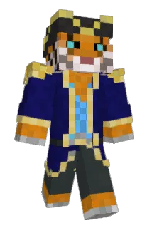 Tigerblu Minecraft avatar full body