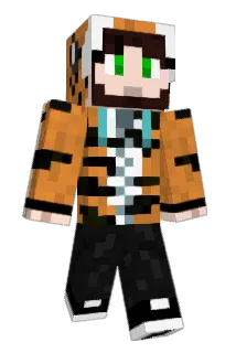 Tigermanic Minecraft avatar full body