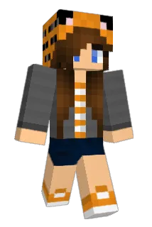 TigersEye Minecraft avatar full body