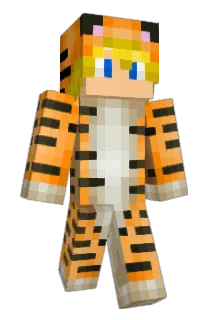Tigersintheblox Minecraft avatar full body