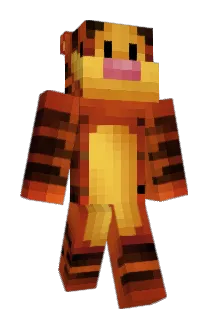 Tigger Minecraft avatar full body