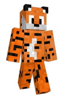 Tigreono Minecraft avatar full body