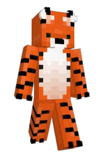 Tigrusha Minecraft avatar full body