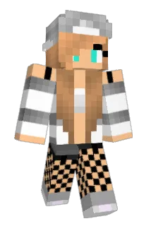 Tiibarbie Minecraft avatar full body