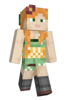 TikKitWow Minecraft avatar full body